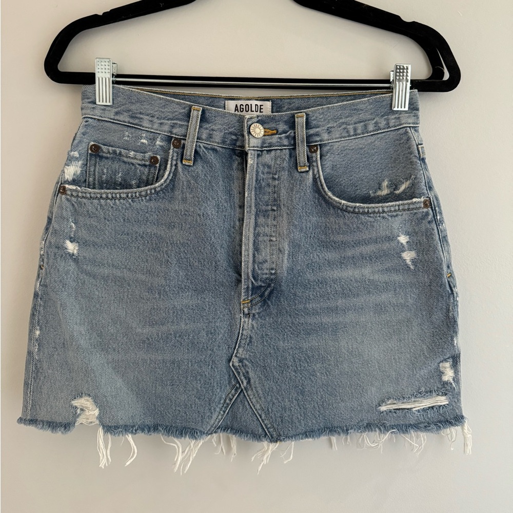 Agolde Denim Skirt